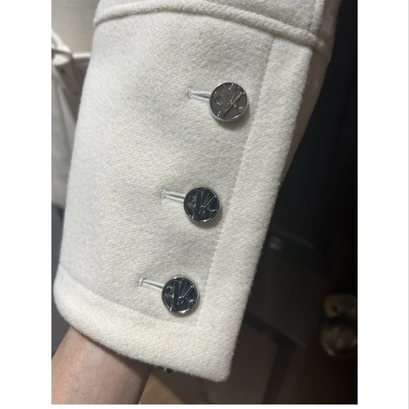 Vintage Versace Jeans Couture Pea Coat. 100% Wool. Mid Length. - Picture 7 of 12